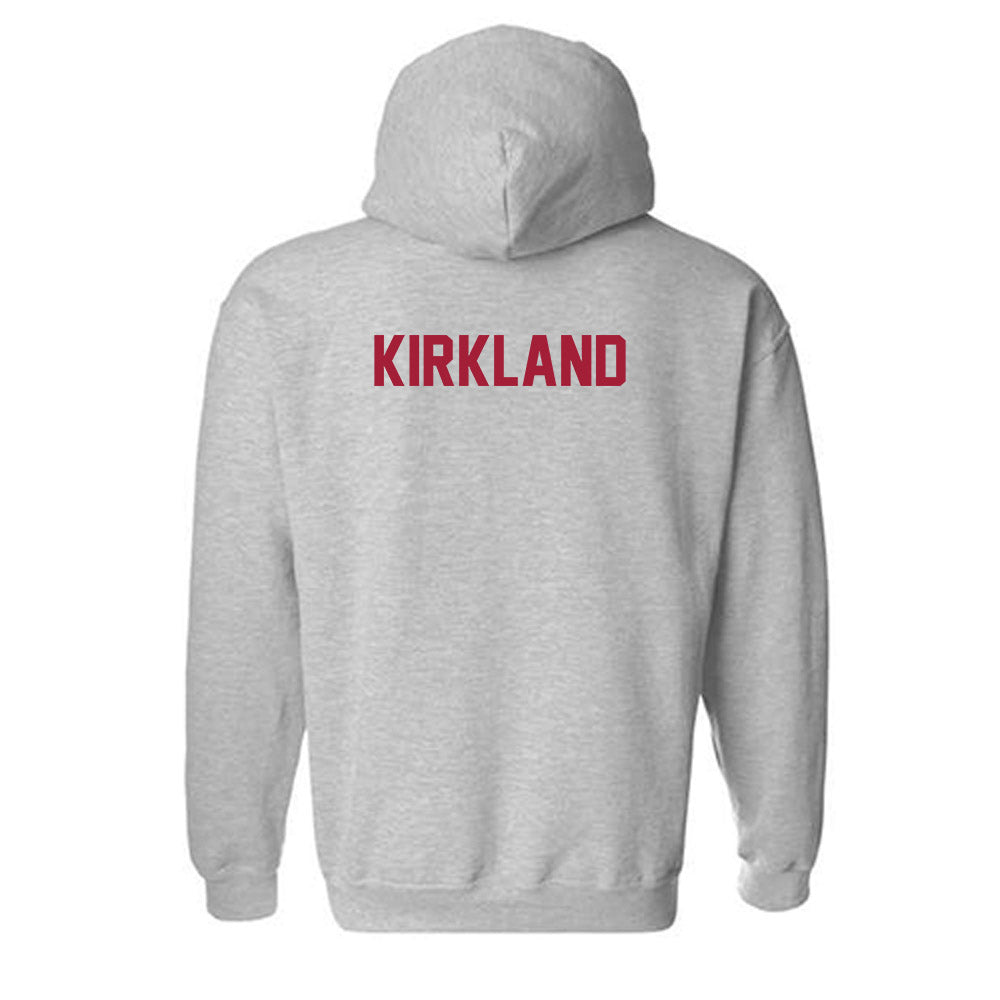 Arkansas - NCAA Women's Cross Country : Morgan Kirkland - Hooded Sweatshirt-1
