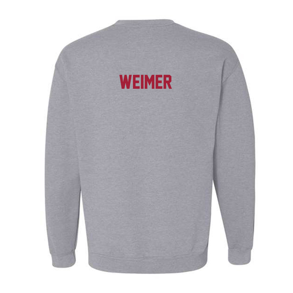 Arkansas - NCAA Women's Track & Field : Bradley Weimer - Crewneck Sweatshirt