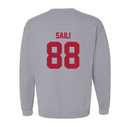 Arkansas - NCAA Football : Danny Saili - Crewneck Sweatshirt-1