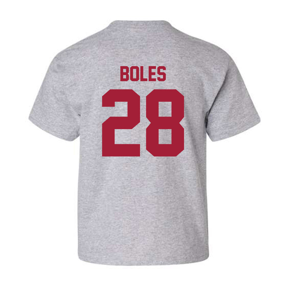 Arkansas - NCAA Baseball : Carson Boles - Youth T-Shirt