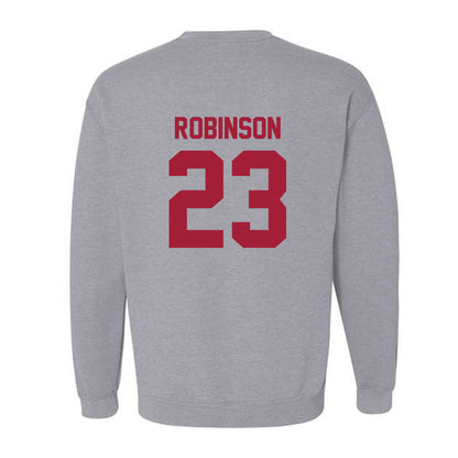 Arkansas - NCAA Women's Basketball : Emily Robinson - Crewneck Sweatshirt-1