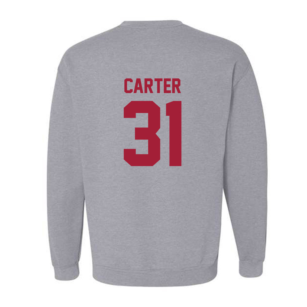 Arkansas - NCAA Baseball : Dylan Carter - Crewneck Sweatshirt