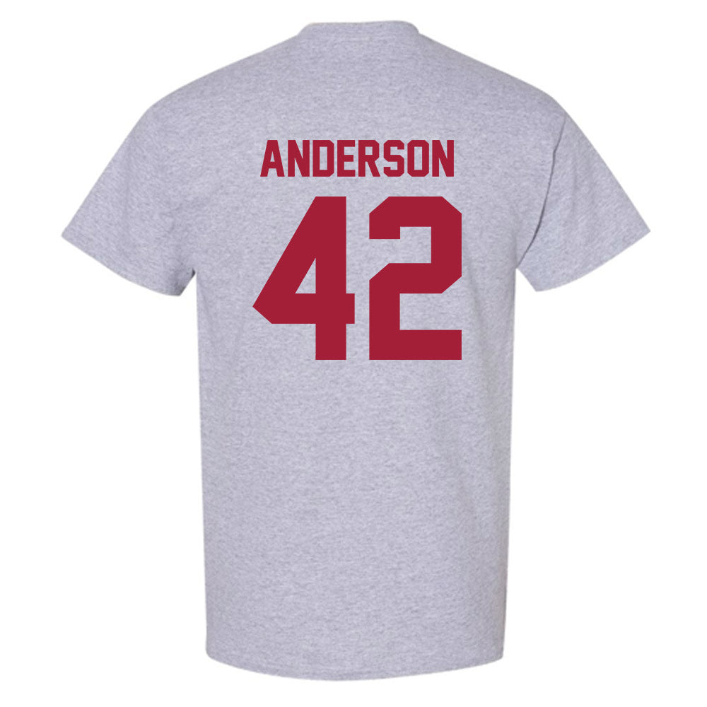 Arkansas - NCAA Baseball : Michael Anderson - T-Shirt-1