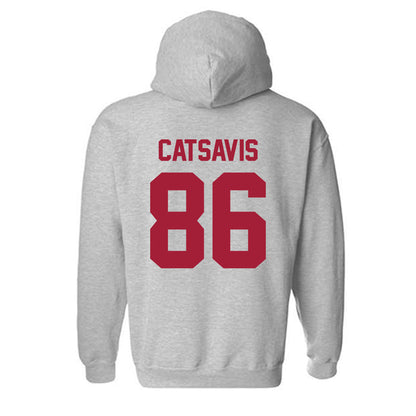 Arkansas - NCAA Football : Walker Catsavis - Hooded Sweatshirt