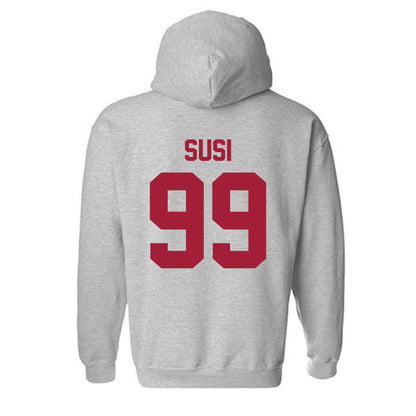 Arkansas - NCAA Women's Soccer : Zoe Susi - Hooded Sweatshirt