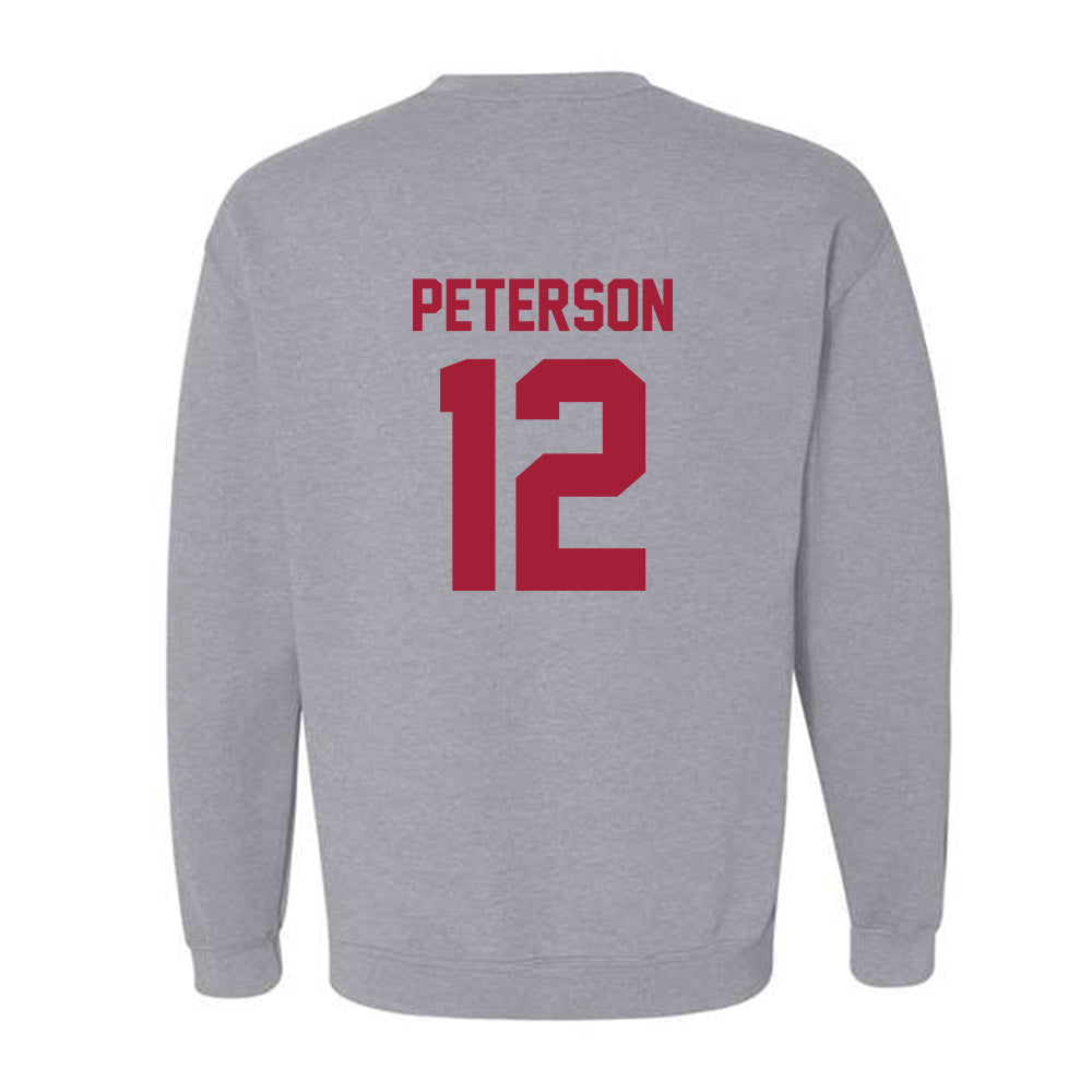 Arkansas - NCAA Baseball : Elliott Peterson - Crewneck Sweatshirt-1