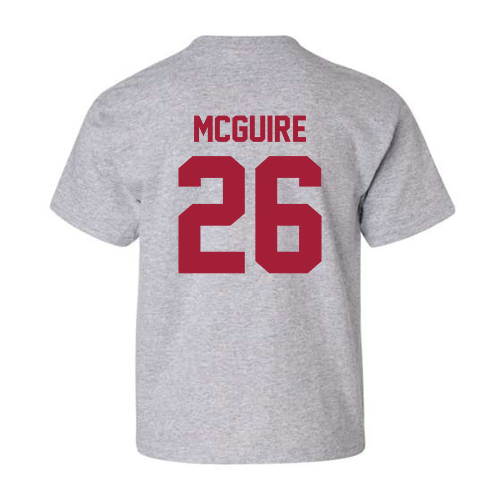 Arkansas - NCAA Baseball : Tate McGuire - Youth T-Shirt
