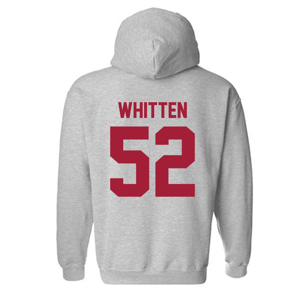 Arkansas - NCAA Football : Donovan Whitten - Hooded Sweatshirt