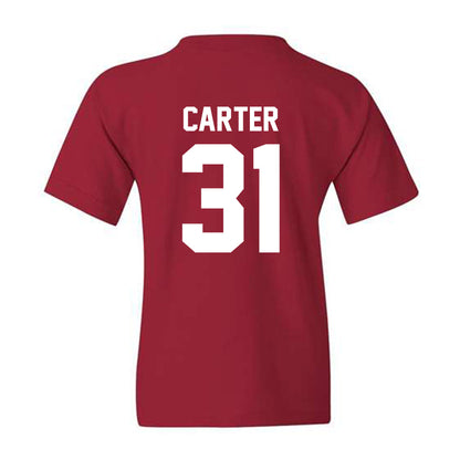 Arkansas - NCAA Baseball : Dylan Carter - Classic Shersey Youth T-Shirt