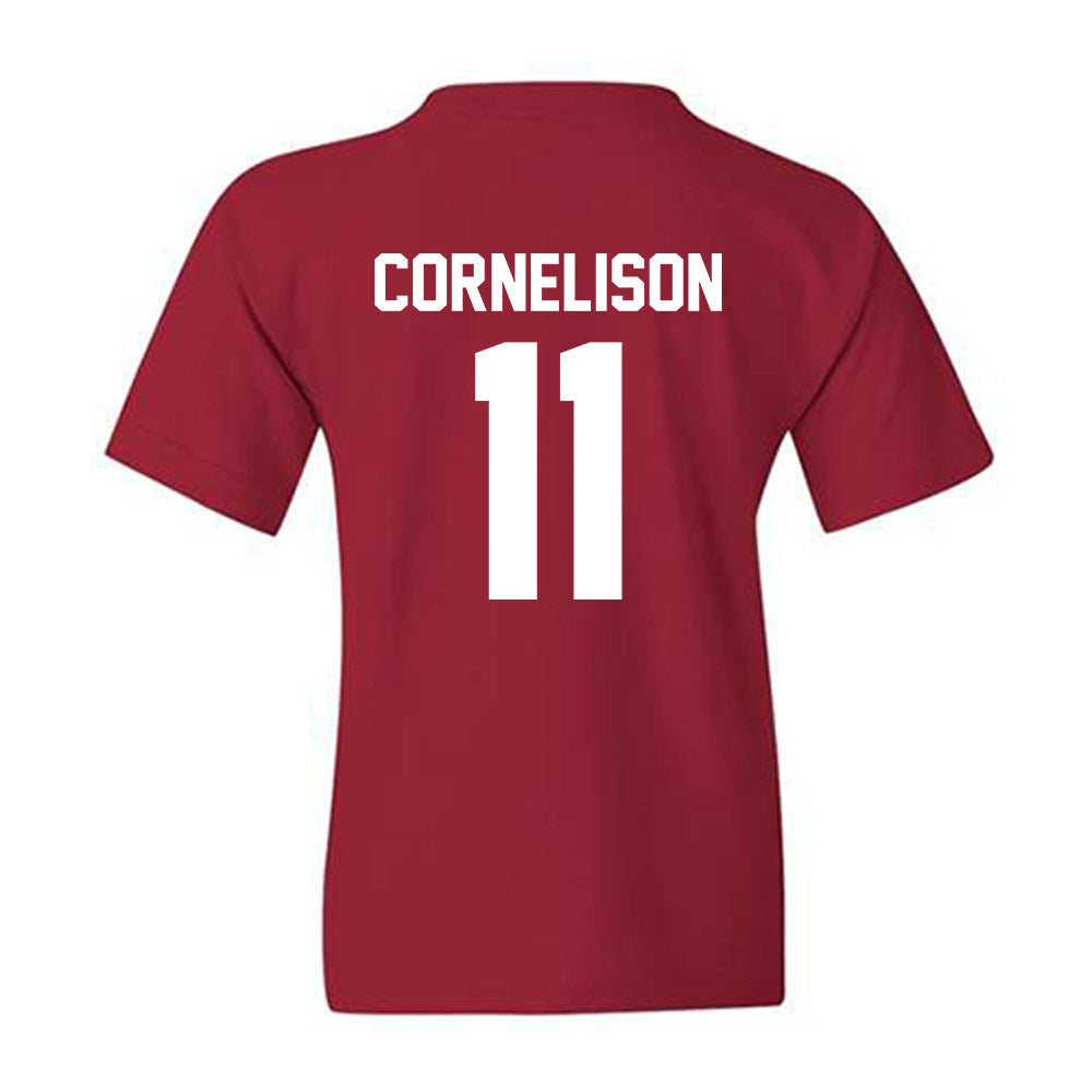 Arkansas - NCAA Baseball : Luke Cornelison - Classic Shersey Youth T-Shirt-1