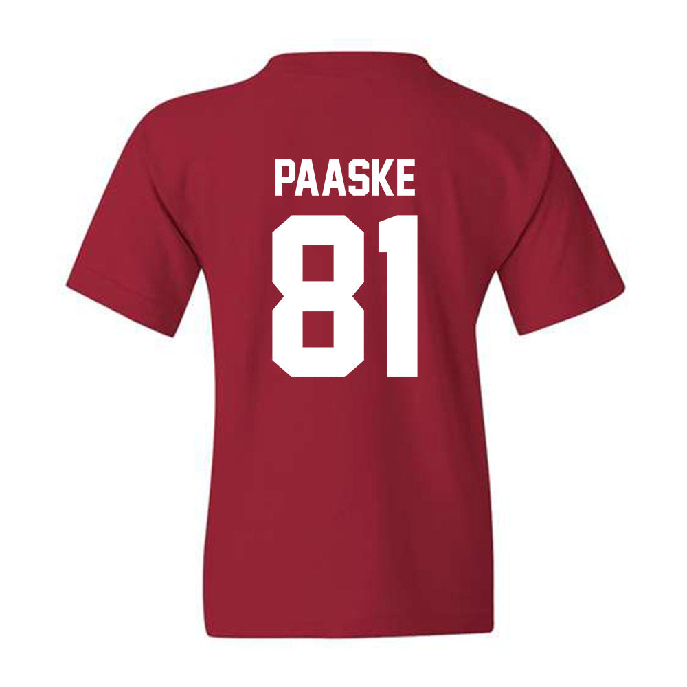 Arkansas - NCAA Football : Andreas Paaske - Classic Shersey Youth T-Shirt