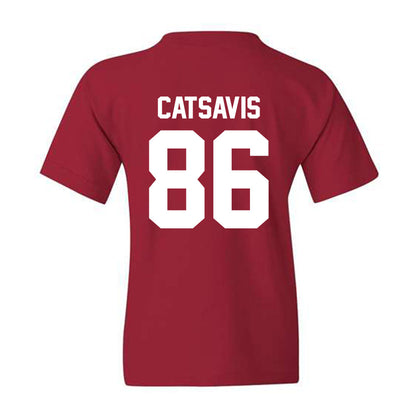 Arkansas - NCAA Football : Walker Catsavis - Classic Shersey Youth T-Shirt