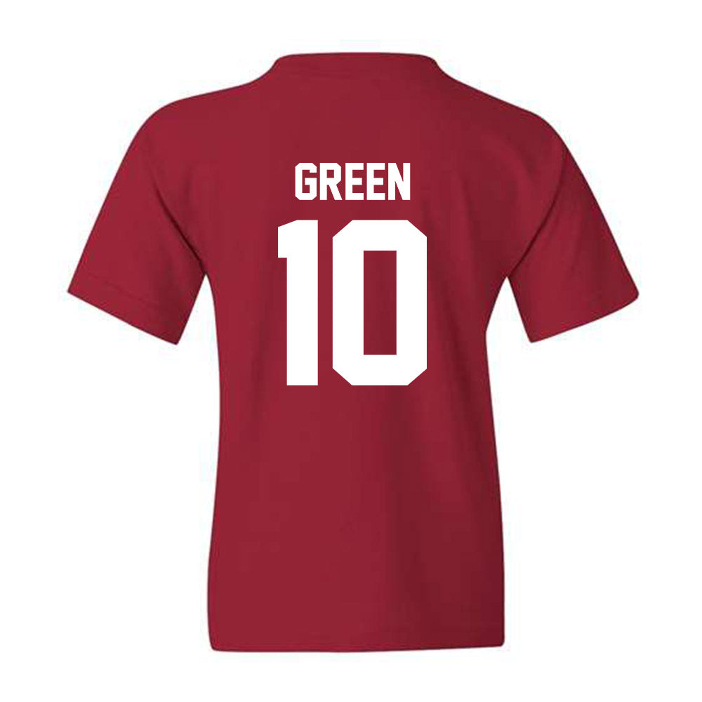 Arkansas - NCAA Football : Taylen Green - Classic Shersey Youth T-Shirt