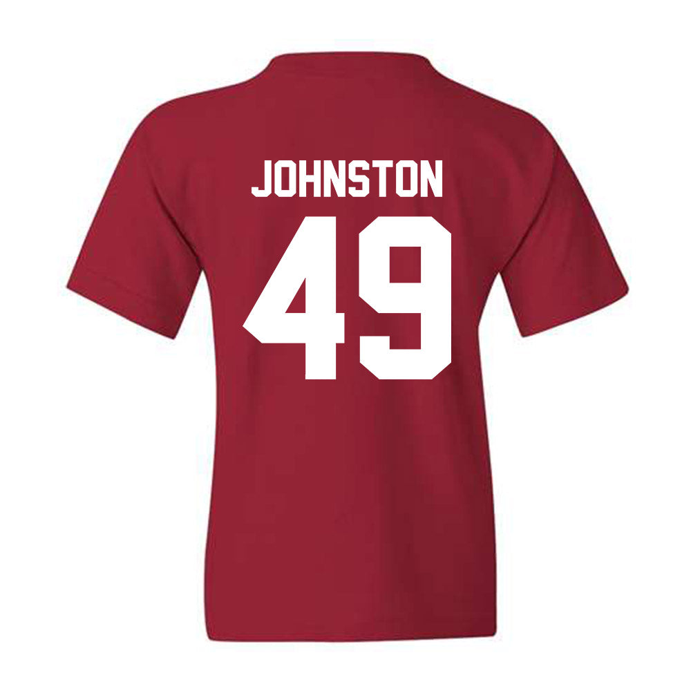 Arkansas - NCAA Football : Luke Johnston - Classic Shersey Youth T-Shirt