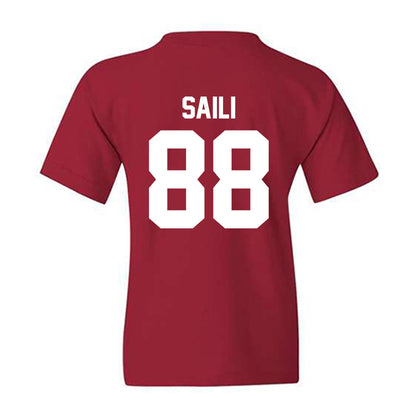 Arkansas - NCAA Football : Danny Saili - Classic Shersey Youth T-Shirt-1