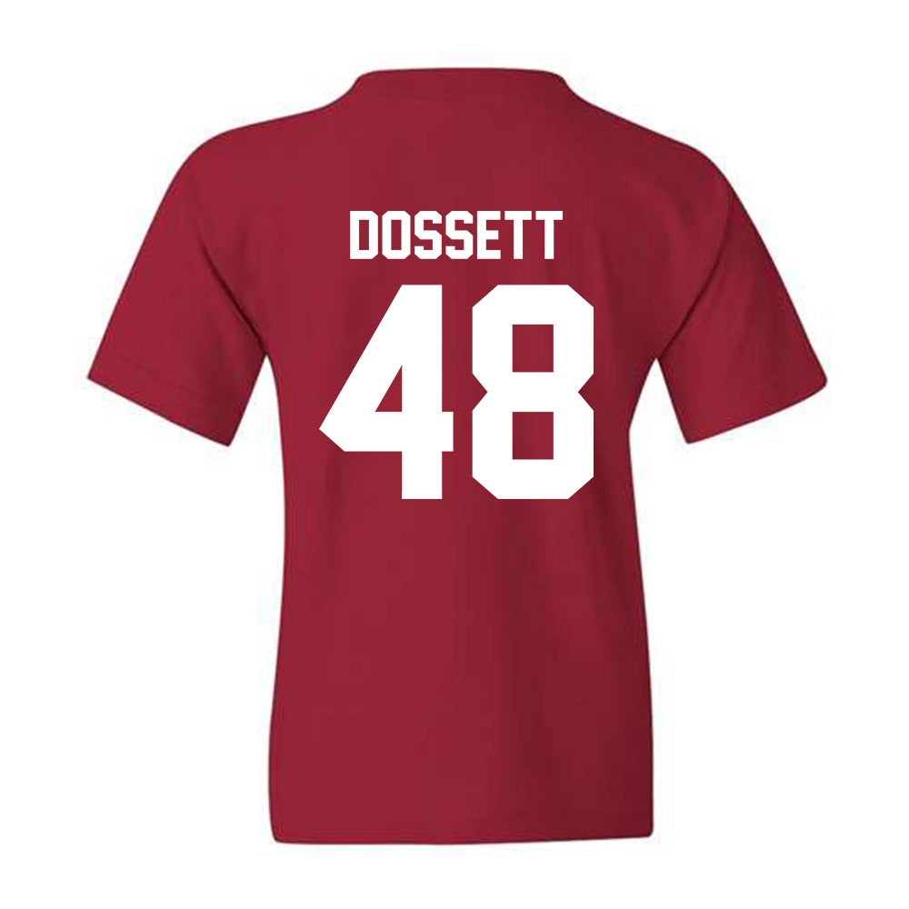 Arkansas - NCAA Baseball : Cooper Dossett - Classic Shersey Youth T-Shirt