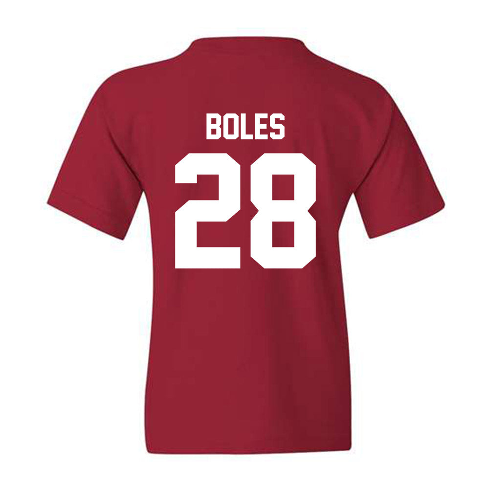 Arkansas - NCAA Baseball : Carson Boles - Classic Shersey Youth T-Shirt