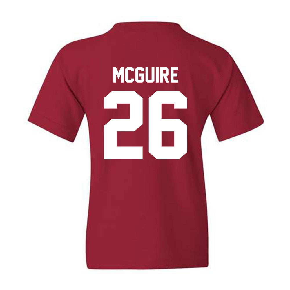 Arkansas - NCAA Baseball : Tate McGuire - Classic Shersey Youth T-Shirt