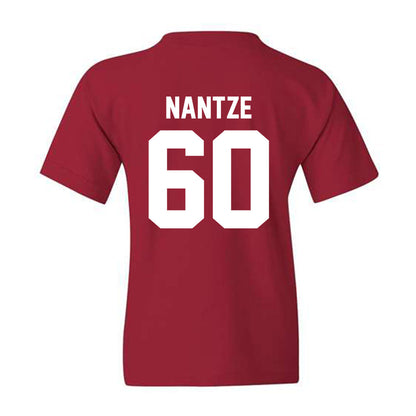 Arkansas - NCAA Football : Jonas Nantze - Classic Shersey Youth T-Shirt