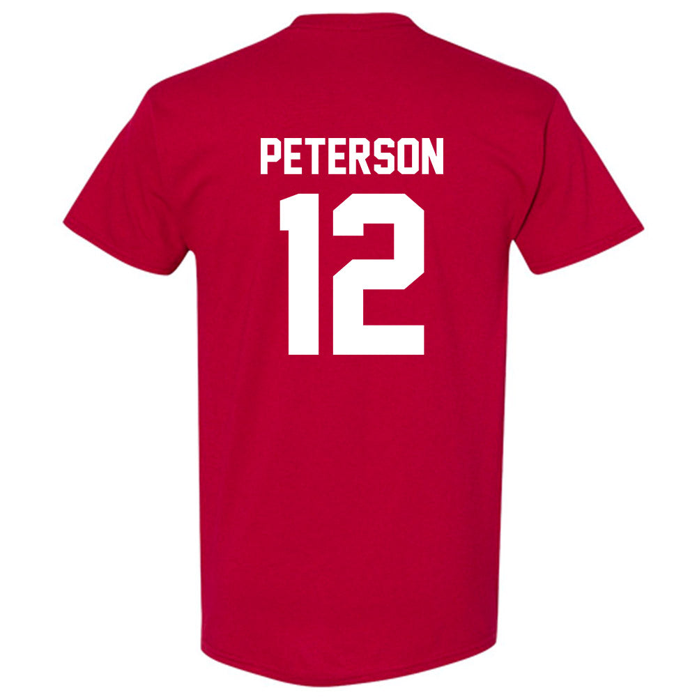 Arkansas - NCAA Baseball : Elliott Peterson - Classic Shersey T-Shirt-1