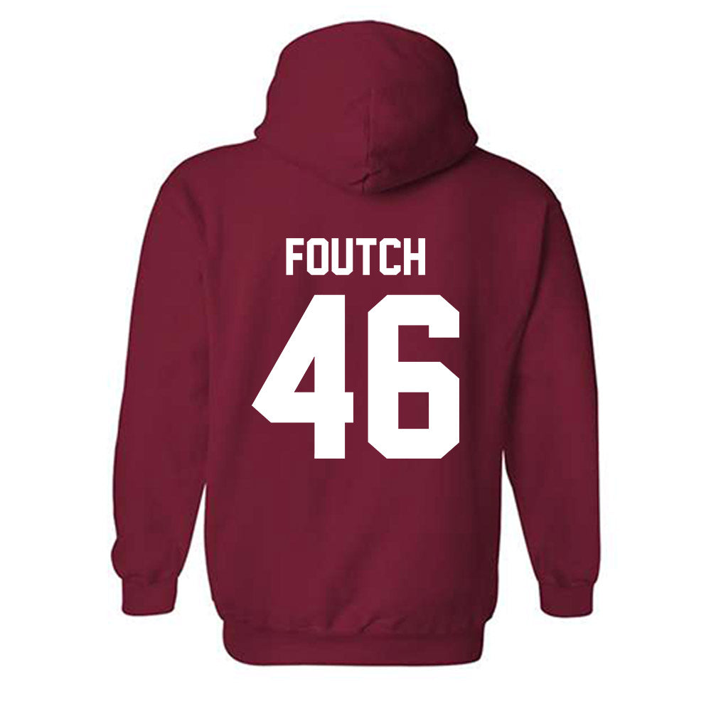 Arkansas - NCAA Baseball : Christian Foutch - Classic Shersey Hooded Sweatshirt