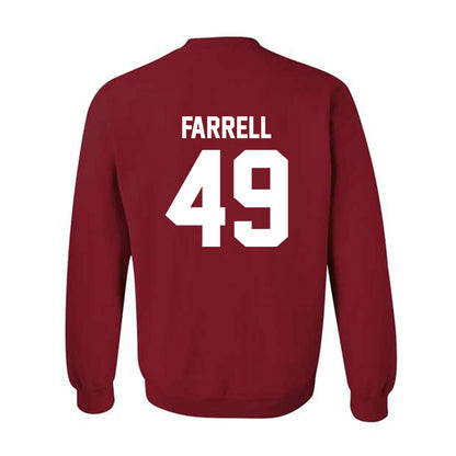 Arkansas - NCAA Baseball : Jackson Farrell - Classic Shersey Crewneck Sweatshirt