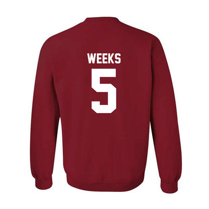 Arkansas - NCAA Women's Volleyball : Kylie Weeks - Classic Shersey Crewneck Sweatshirt