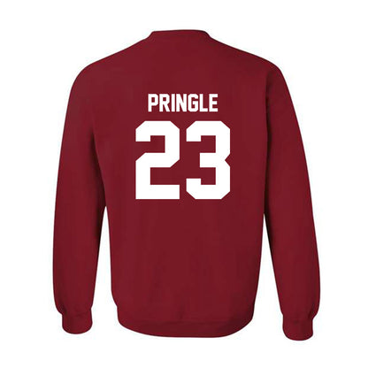 Arkansas - NCAA Men's Basketball : Nick Pringle - Classic Shersey Crewneck Sweatshirt-1