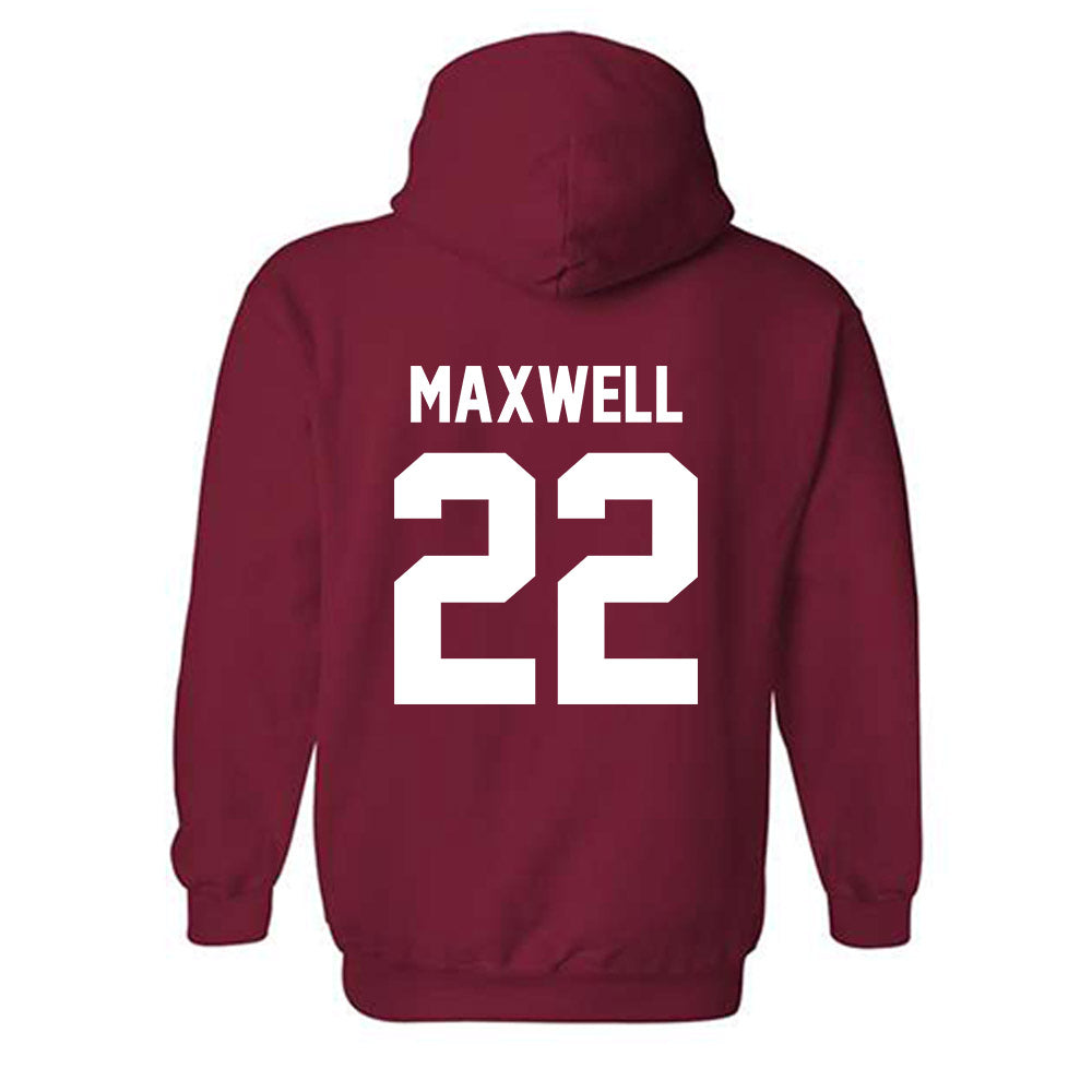 Arkansas - NCAA Baseball : Logan Maxwell - Classic Shersey Hooded Sweatshirt-1