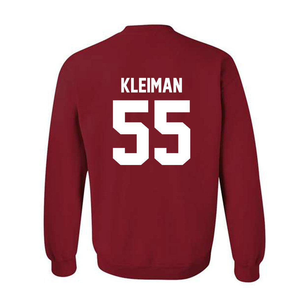 Arkansas - NCAA Baseball : Brendan Kleiman - Classic Shersey Crewneck Sweatshirt-1