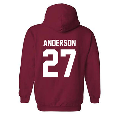 Arkansas - NCAA Women's Soccer : Dejionee Anderson - Classic Shersey Hooded Sweatshirt