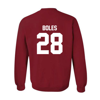 Arkansas - NCAA Baseball : Carson Boles - Classic Shersey Crewneck Sweatshirt