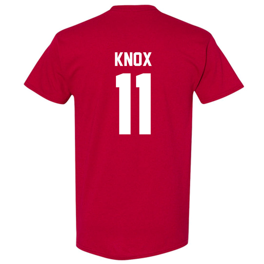 Arkansas - NCAA Men's Basketball : Karter Knox - Classic Shersey T-Shirt-1