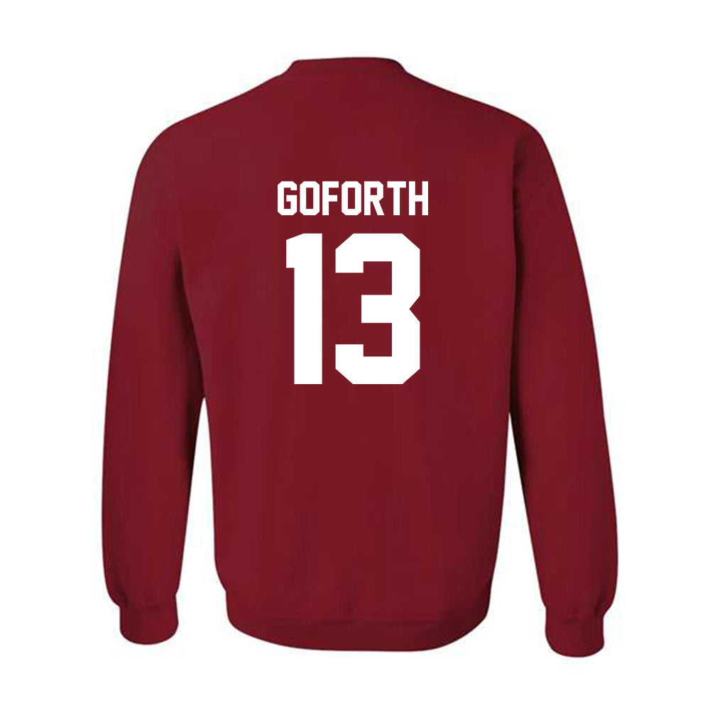 Arkansas - NCAA Women's Basketball : Sasha Goforth - Classic Shersey Crewneck Sweatshirt