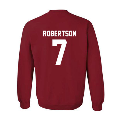 Arkansas - NCAA Women's Volleyball : Kayla Robertson - Classic Shersey Crewneck Sweatshirt-1