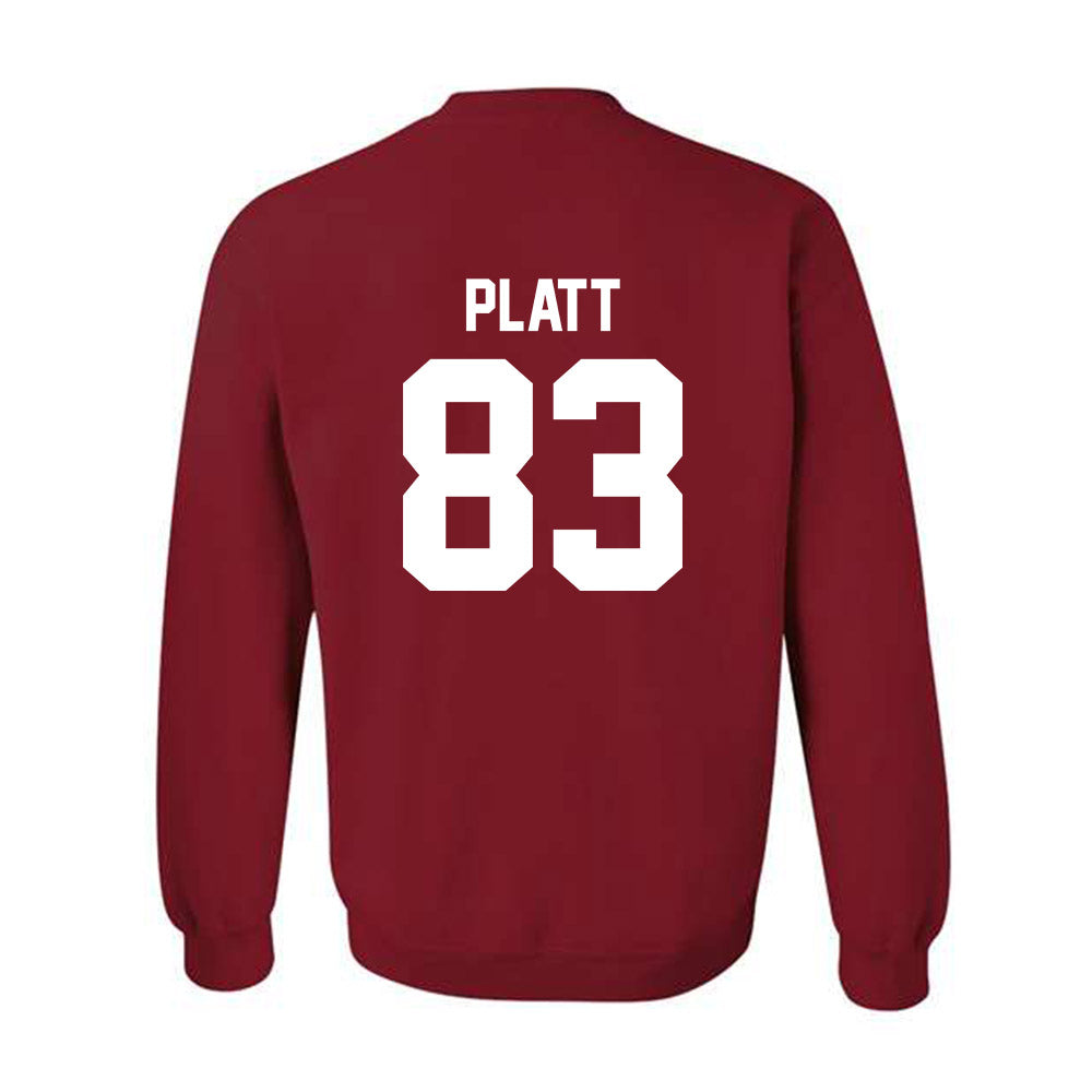 Arkansas - NCAA Football : Jaden Platt - Classic Shersey Crewneck Sweatshirt-1