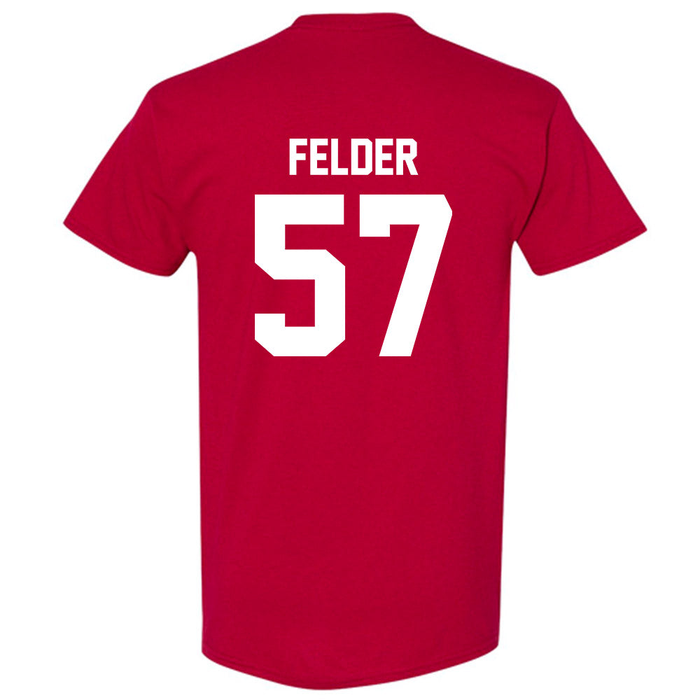 Arkansas - NCAA Baseball : Ross Felder - Classic Shersey T-Shirt-1