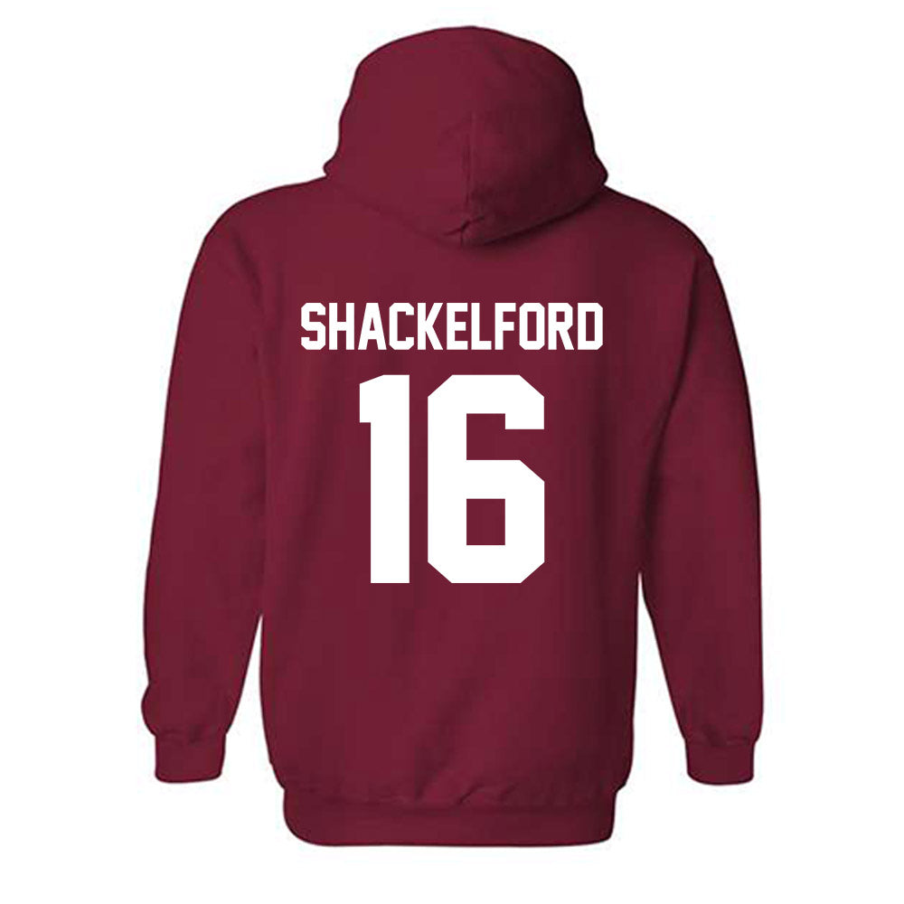 Arkansas - NCAA Women's Soccer : Audrey Shackelford - Classic Shersey Hooded Sweatshirt