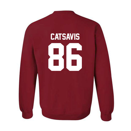 Arkansas - NCAA Football : Walker Catsavis - Classic Shersey Crewneck Sweatshirt