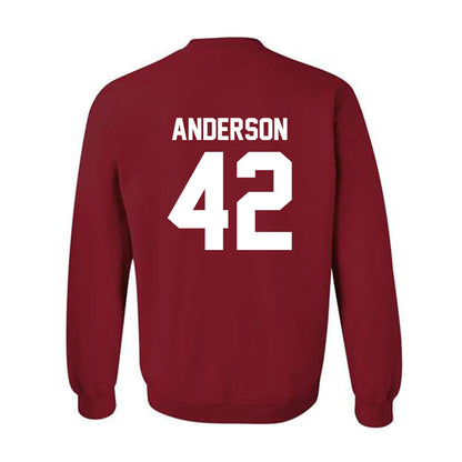 Arkansas - NCAA Baseball : Michael Anderson - Classic Shersey Crewneck Sweatshirt-1