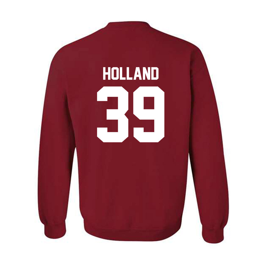 Arkansas - NCAA Baseball : Tucker Holland - Classic Shersey Crewneck Sweatshirt