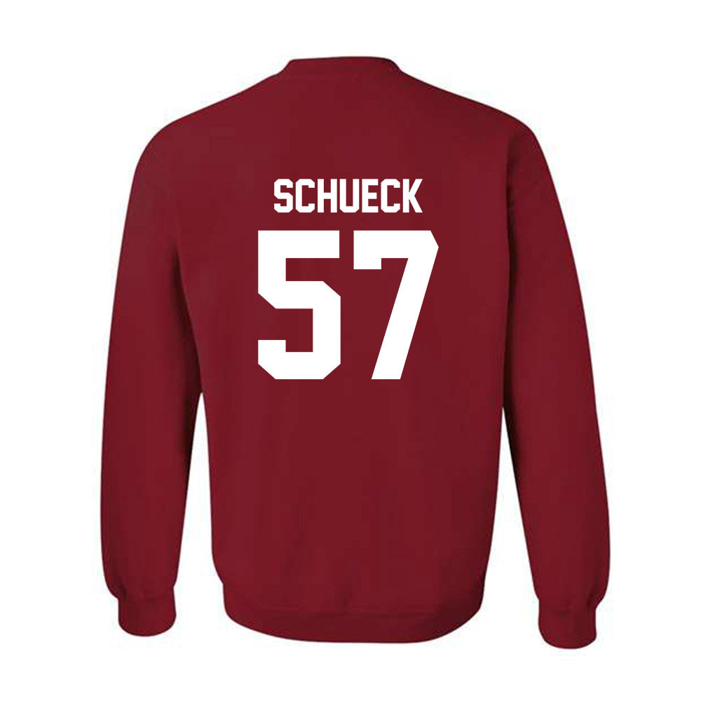 Arkansas - NCAA Football : Thomas Schueck - Classic Shersey Crewneck Sweatshirt