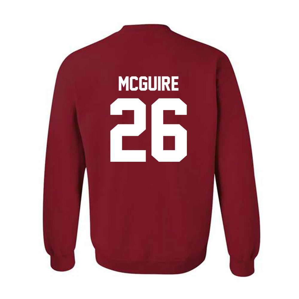 Arkansas - NCAA Baseball : Tate McGuire - Classic Shersey Crewneck Sweatshirt