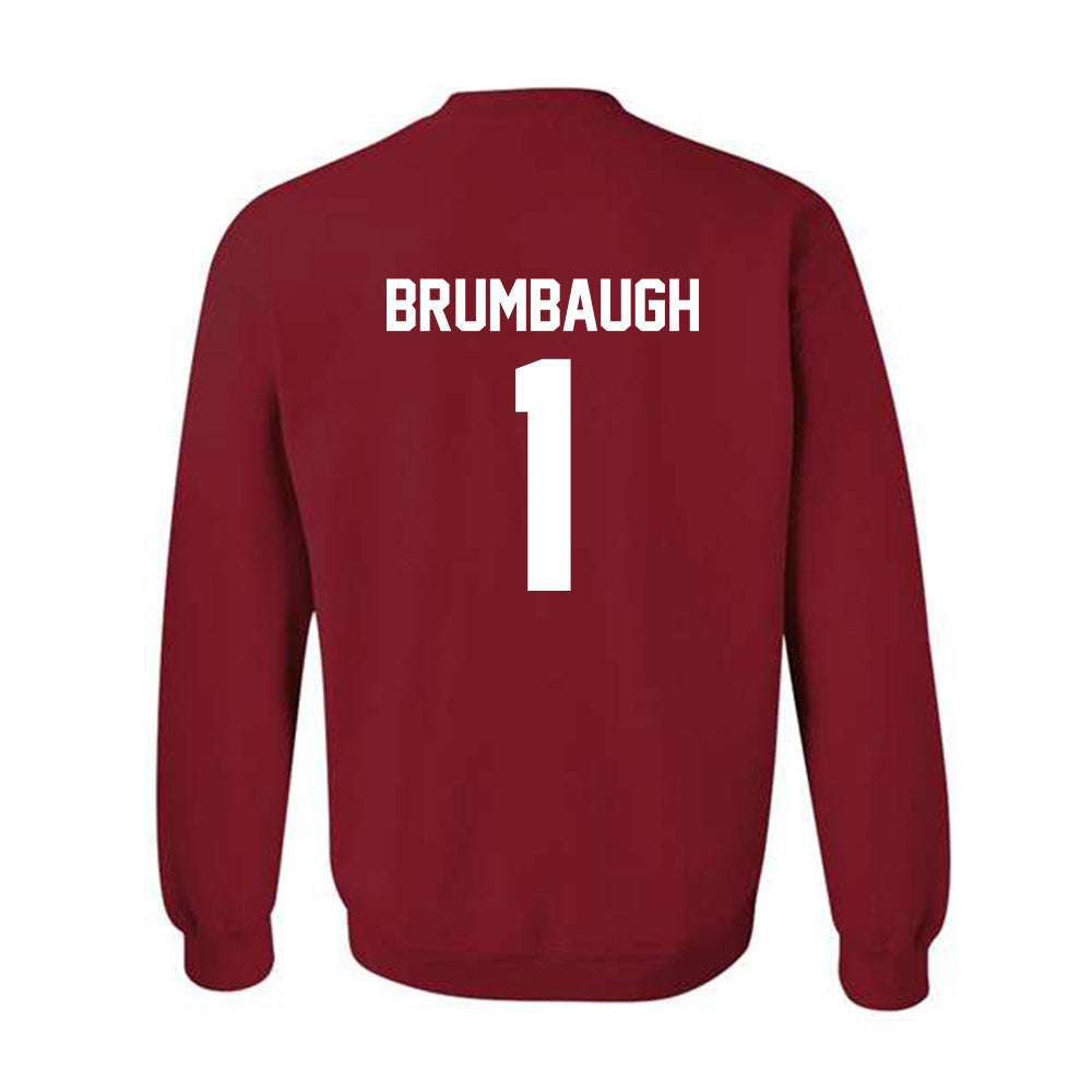 Arkansas - NCAA Baseball : Carson Brumbaugh - Classic Shersey Crewneck Sweatshirt-1