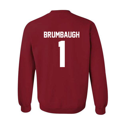 Arkansas - NCAA Baseball : Carson Brumbaugh - Classic Shersey Crewneck Sweatshirt-1