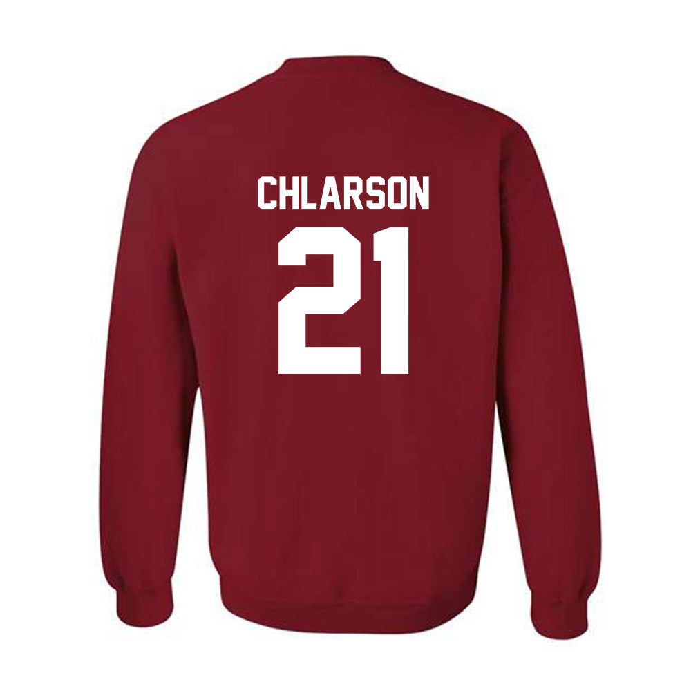Arkansas - NCAA Women's Basketball : Ashlynn Chlarson - Classic Shersey Crewneck Sweatshirt-1