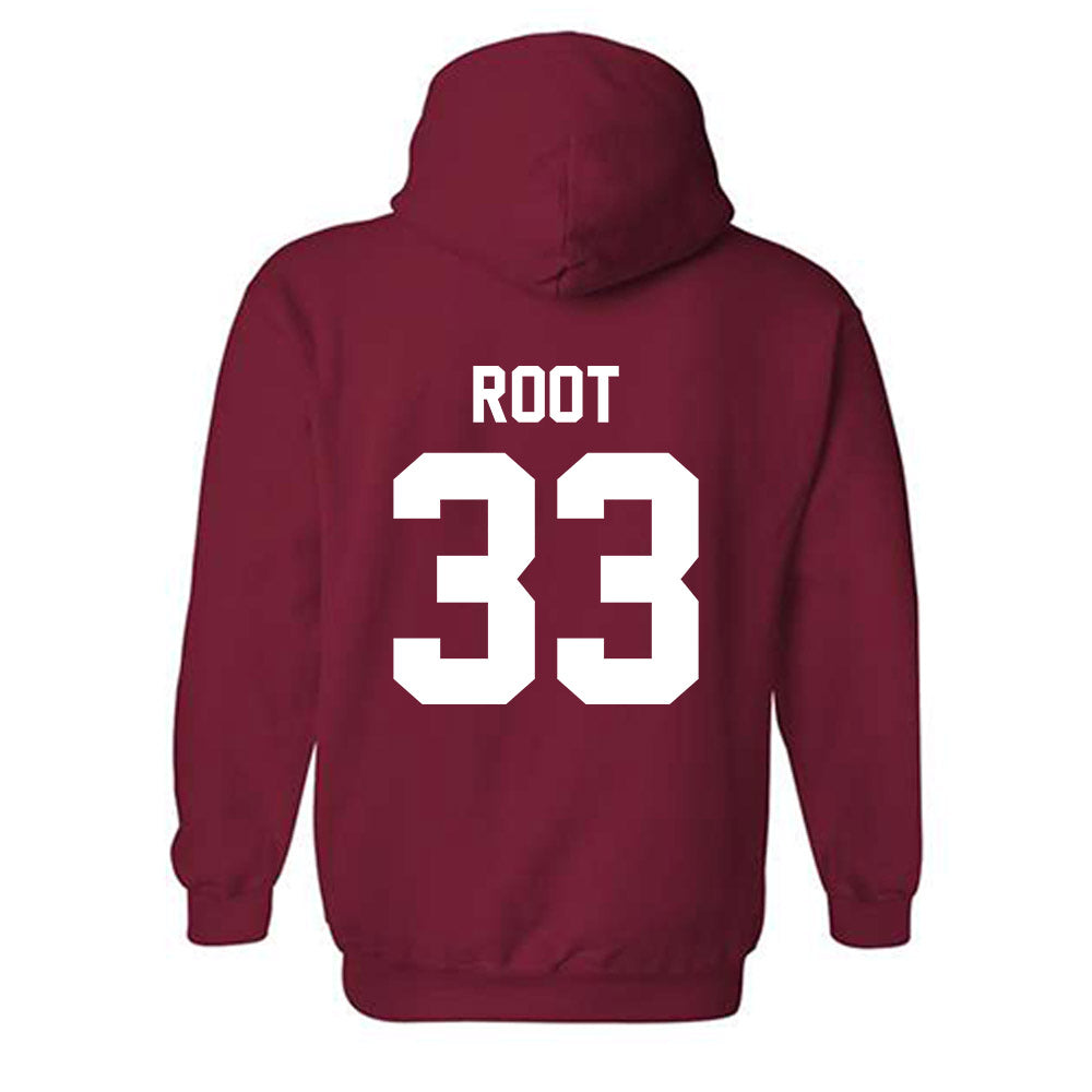 Arkansas - NCAA Baseball : Zach Root - Classic Shersey Hooded Sweatshirt-1