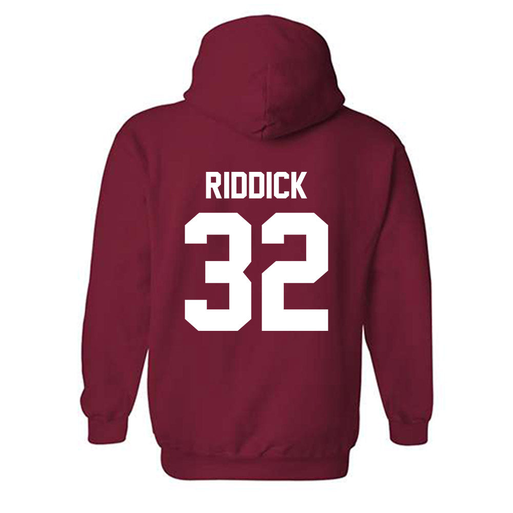 Arkansas - NCAA Women's Soccer : Mia Riddick - Classic Shersey Hooded Sweatshirt