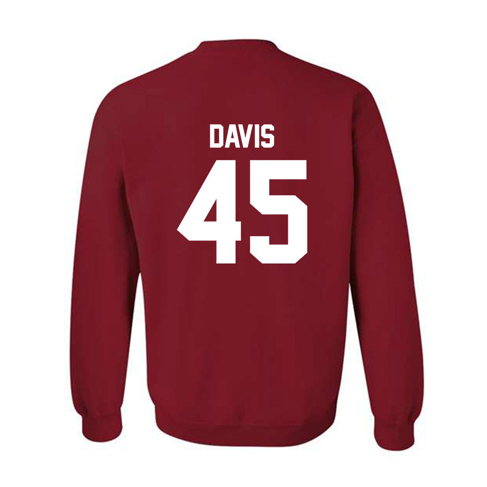 Arkansas - NCAA Football : Preston Davis - Classic Shersey Crewneck Sweatshirt