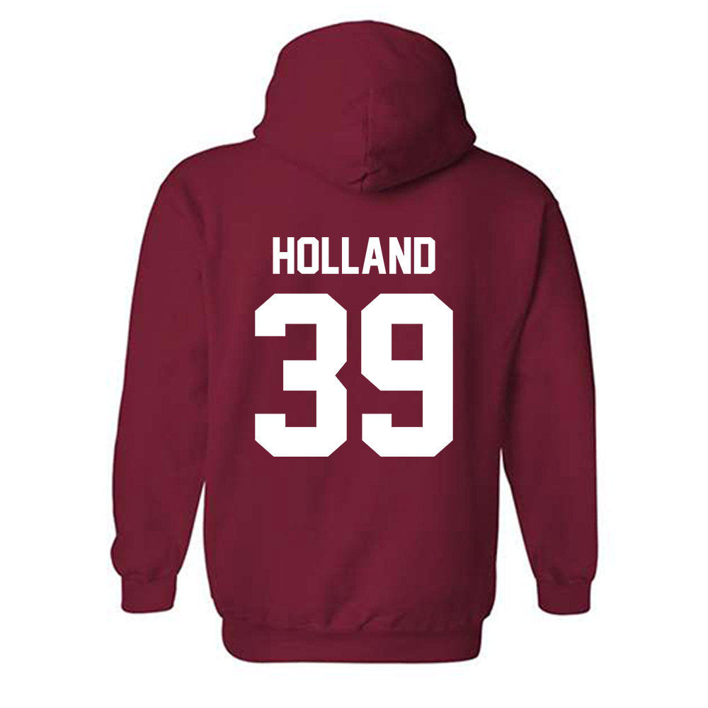 Arkansas - NCAA Baseball : Tucker Holland - Classic Shersey Hooded Sweatshirt